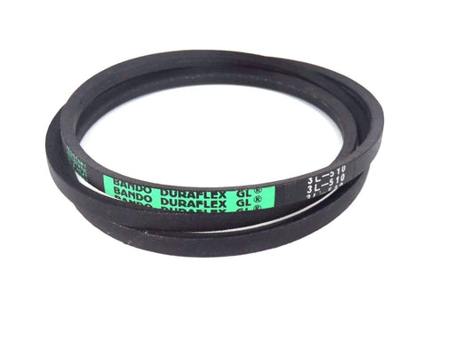 LOT OF 4 NEW BANDO 3L-510 DURAFLEX GL V BELTS .22" THICKNESS 3/8" WIDTH 3L510