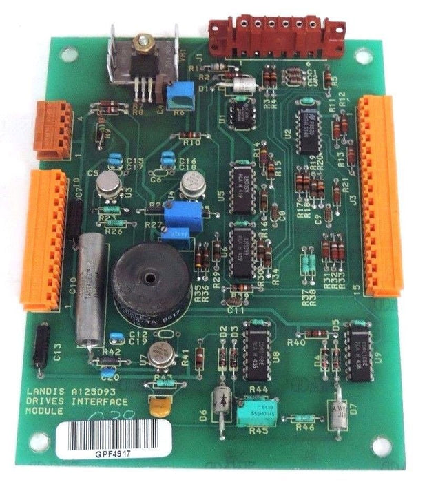 LANDIS A125093 DRIVES INTERFACE MODULEA125093-A