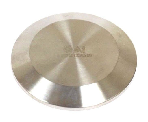 LOT OF 3 NEW ALFA LAVAL 16AMP-2-304-7 SS END CAPS 16AMP 2" 304