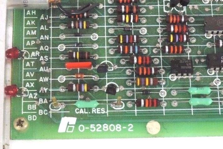 RELIANCE ELECTRIC 0-52808-2 PRINTED CIRCUIT OLVC CARD 0528082