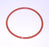 LOT OF 10 NEW 6" RED SILICONE O-RINGS 8971