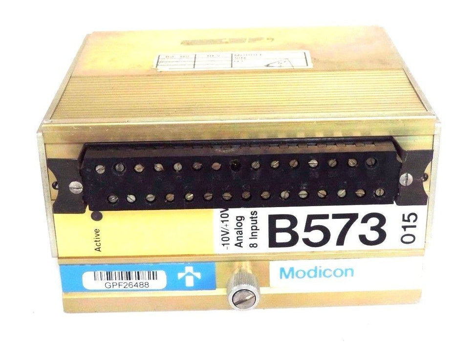 GOULD MODICON AS-B573-010 ANALOG MODULE 0-10V, 8 INPUTS, ASB573010