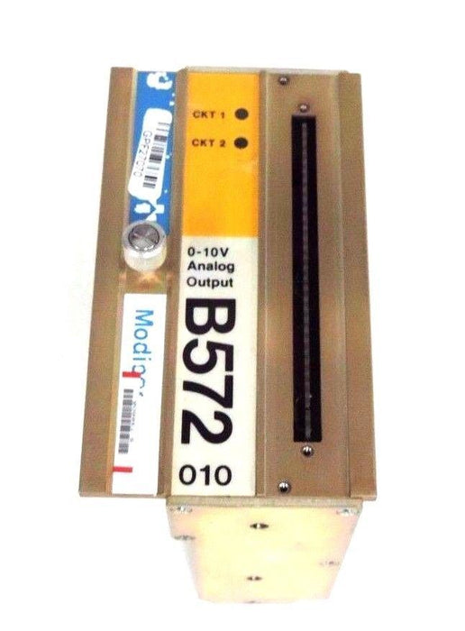GOULD MODICON AS-B572-010 ANALOG OUTPUT MODULE 0-10V, ASB572010