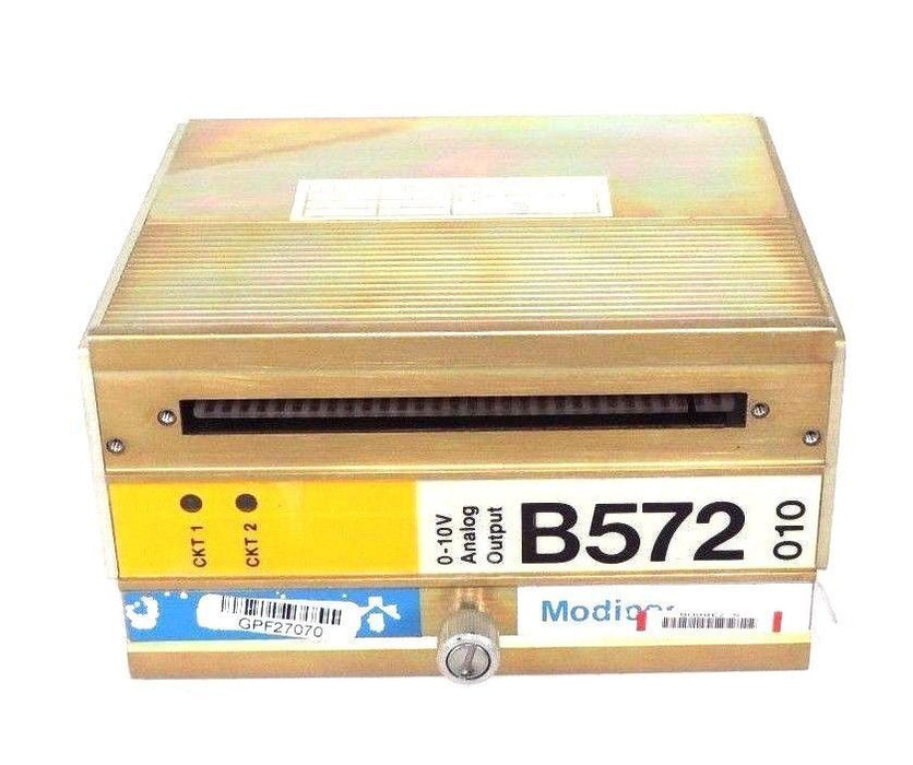 GOULD MODICON AS-B572-010 ANALOG OUTPUT MODULE 0-10V, ASB572010