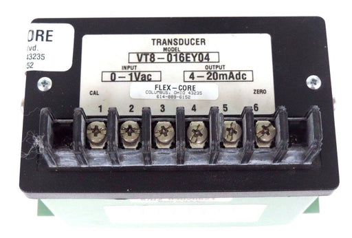 FLEX CORE VT8-016EY04 TRANSDUCER 0-1VAC 4-20MADC VT8016EY04