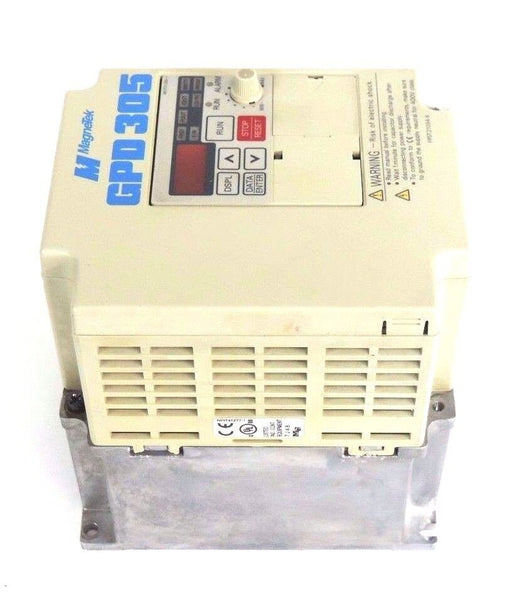 MAGNETEK JDB003 2HP DRIVE 3.4AMP, 460VAC, 3PHASE, 50/60HZ, 380-460V, 4.7A, 40P70