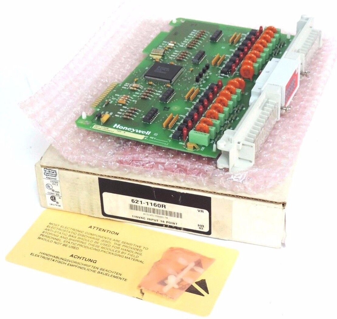 NIB HONEYWELL 621-1160R 16 POINT INPUT MODULE 6211160R, 115VAC INPUT 16 POINT