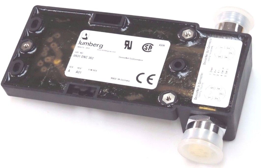 NIB LUMBERG 0931-DNC-302 DISTIBUTION BOX DEVICENET PASSIVE 8-PORT 0931DNC302