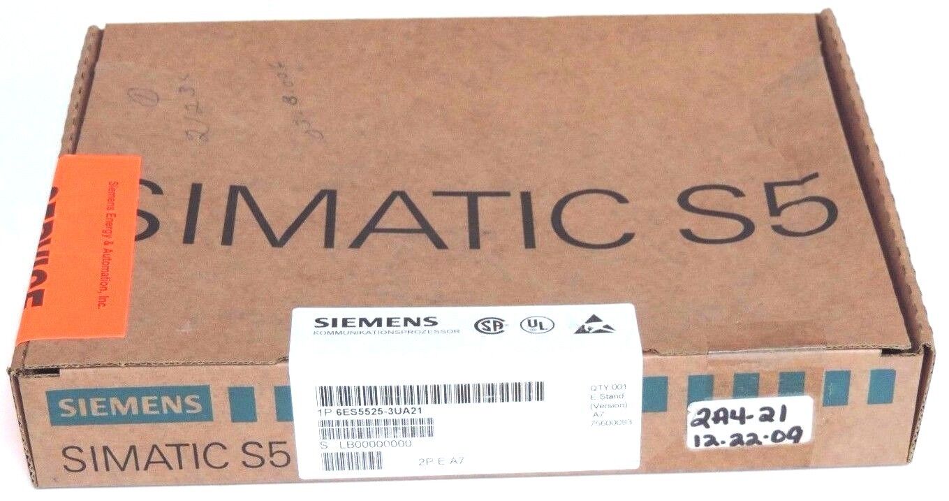FACTORY SEALED SIEMENS 6ES5525-3UA21 PROCESSOR 6ES55253UA21 VER. A7