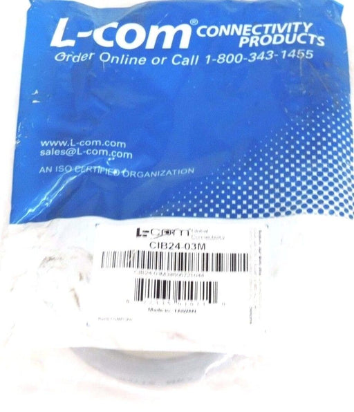 NEW L-COM CIB24-03M CABLE CIB2403M, 0.3M