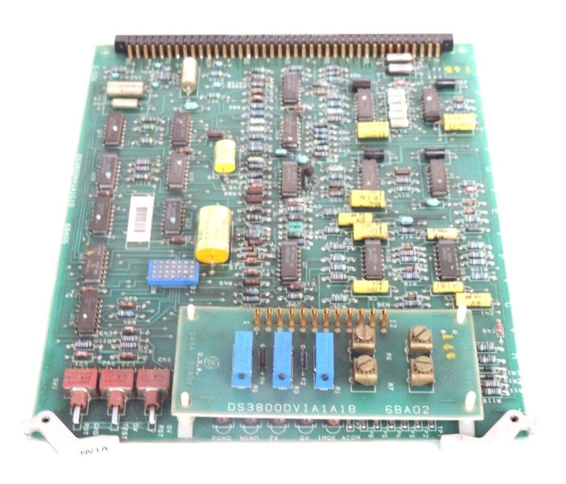 GENERAL ELECTRIC DS3800NVIA1G1D BOARD NVIA W/ GE DS3800DVIA1A1B BOARD