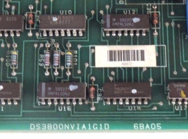 GENERAL ELECTRIC DS3800NVIA1G1D BOARD NVIA W/ GE DS3800DVIA1A1B BOARD