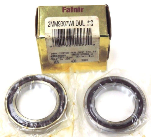 NIB FAFNIR 2MM9307WI DUL SPINDLE BEARING PAIR