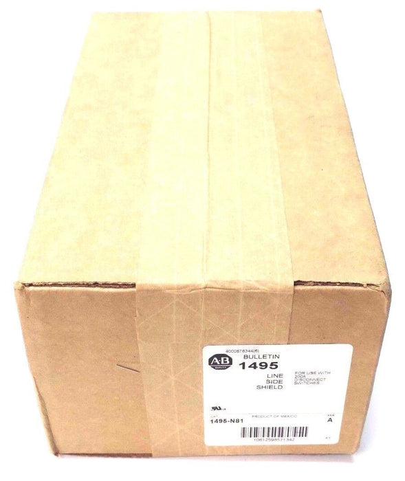 NEW SEALED ALLEN BRADLEY 1495-N81 SER. A LINE SIDE SHIELD 1495N81