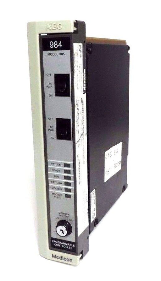 MODICON PC-0984-385 CONTROLLER 120/220V, 50/60HZ, .5/.25A, AS-97770-000