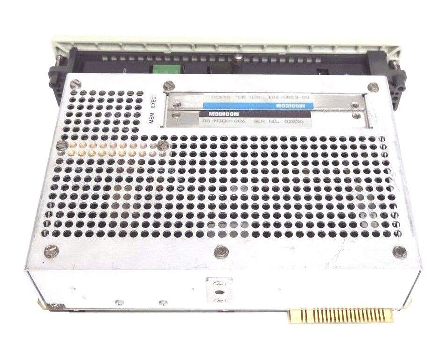 MODICON PC-0984-385 CONTROLLER 120/220V, 50/60HZ, .5/.25A, AS-97770-000