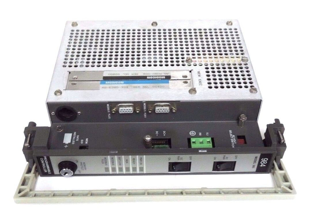 MODICON PC-0984-385 CONTROLLER 120/220V, 50/60HZ, .5/.25A, AS-97770-000