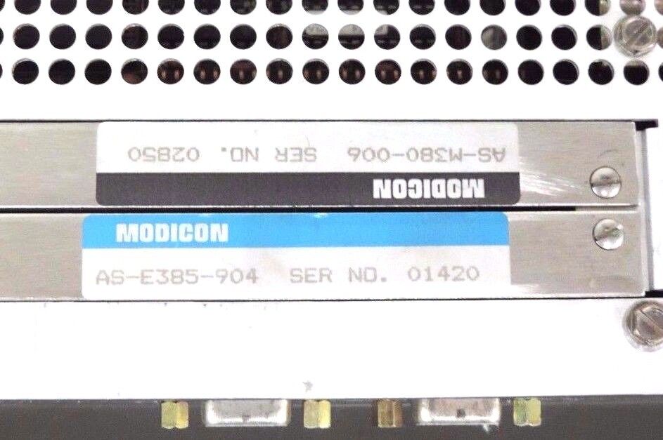 MODICON PC-0984-385 CONTROLLER 120/220V, 50/60HZ, .5/.25A, AS-97770-000