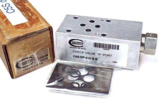 NIB CONTINENTAL HYDRAULICS C5S-DP-4-G-S-B CHECK VALVE C5SDP4GSB