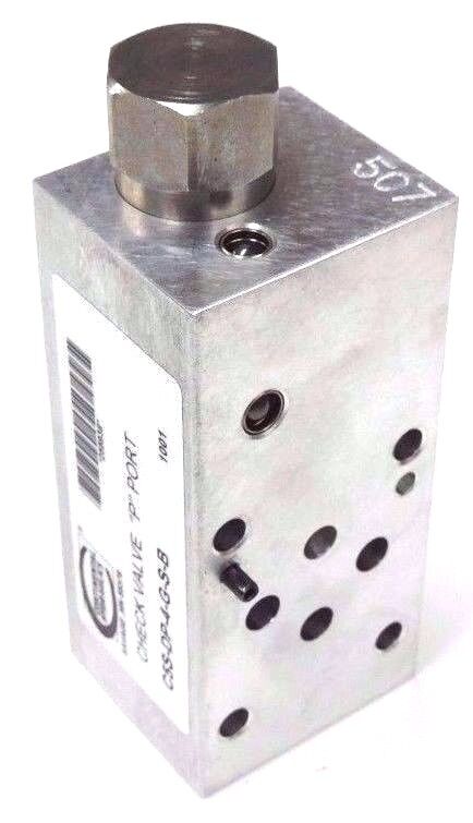 NIB CONTINENTAL HYDRAULICS C5S-DP-4-G-S-B CHECK VALVE C5SDP4GSB