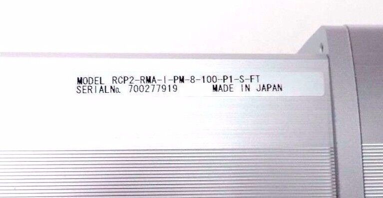 NEW IAI ROBO CYLINDER RCP2-RMA-I-PM-8-100-P1-S-FT ACTUATOR CB-RCP2-MA030 CABLE