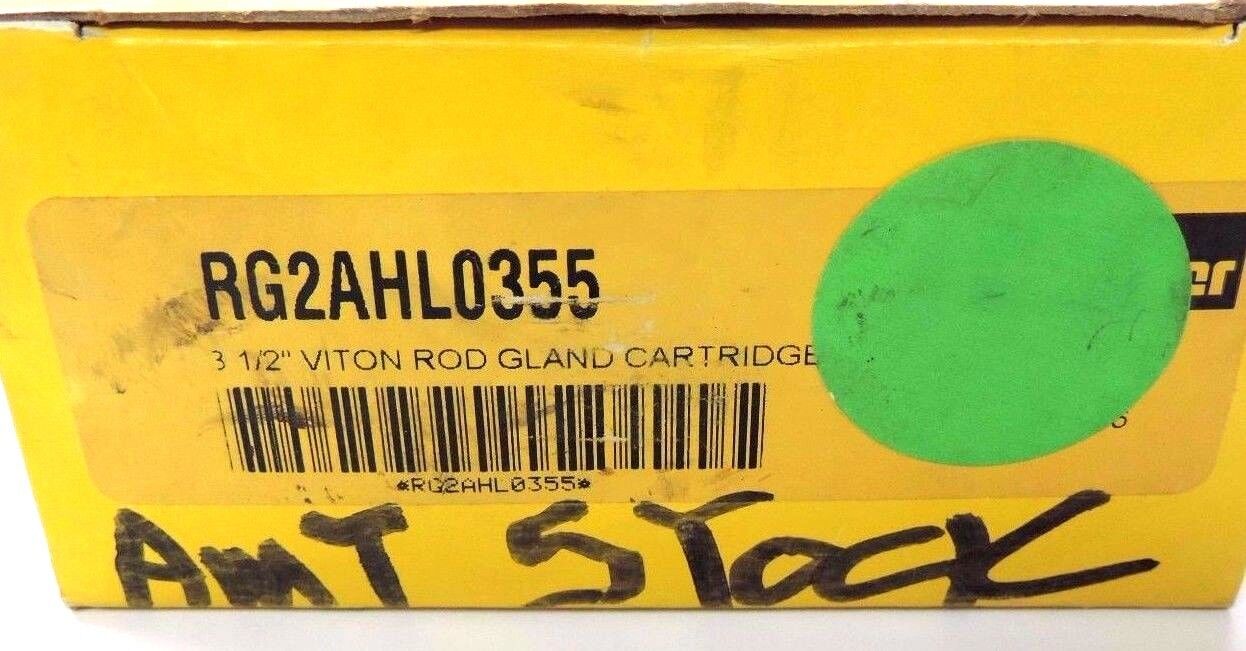 NIB PARKER RG2AHL0355 3 1/2'' VITON ROD GLAND CARTRIDGE KIT