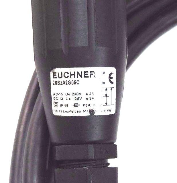 NEW EUCHNER ZSB2A2G05C ENABLING SWITCH 230/24V, 4/3A