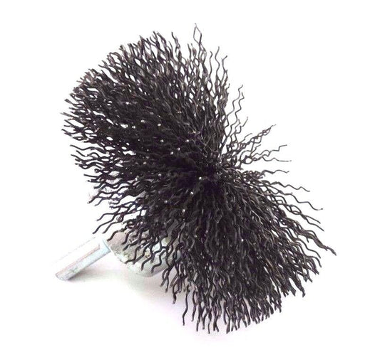 NIB MARYLAND AND BRUSH CO. EC 3020 CIRCULAR END BRUSH 3'' DIA., 1/4'' STEM 43630