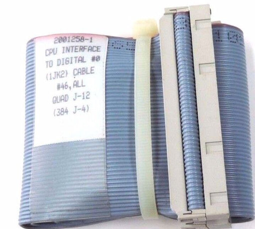 NEW 2001258-1 CPU INTERFACE TO DIGITAL #0 (1JK2) CABLE #46, ALL QUAD J-12