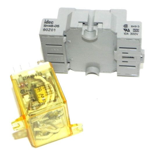 IDEC SH4B-05 RELAY SOCKET WITH RH4B-UT-DC24V RELAY RH4BUTDC24V