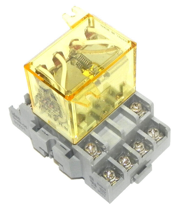 IDEC SH4B-05 RELAY SOCKET WITH RH4B-UT-DC24V RELAY RH4BUTDC24V