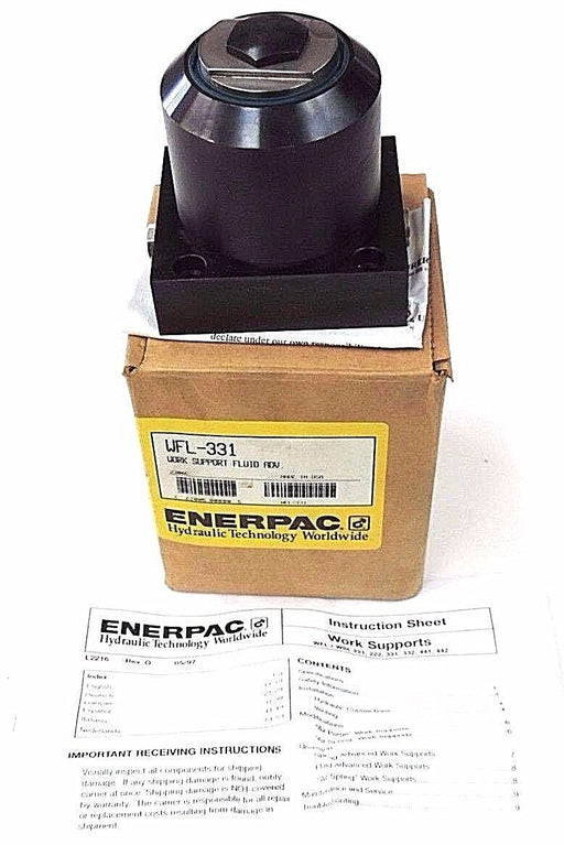 ENERPAC WFL331 - WFL-331 HYDRAULIC WORK SUPPORT 7500lbs cap. 0.53" STROKE NSMP