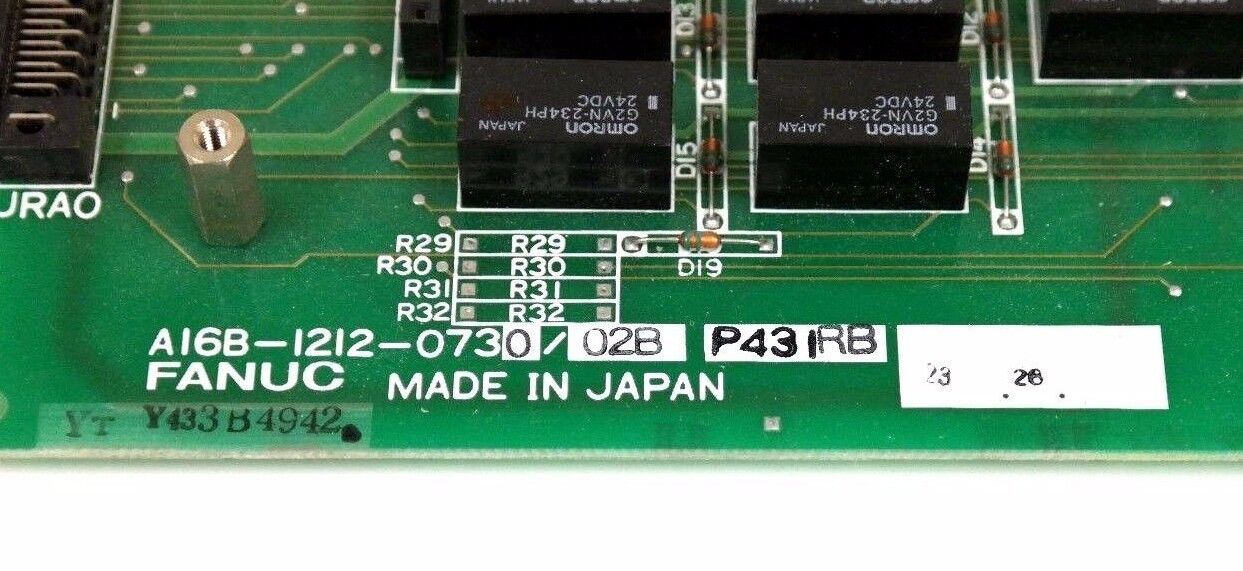 FANUC A16B-1212-0730/02B ROBOT BRAKE PURGE PCB A16B-1212-0730 A16B12120730