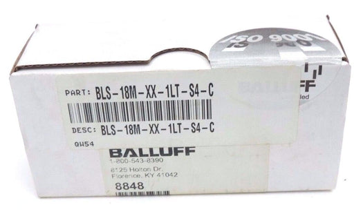 FACTORY SEALED BALLUFF BLS-18M-XX-1LT-S4-C THRU BEAM OTP EMITTER BLS18MXX1LTS4C