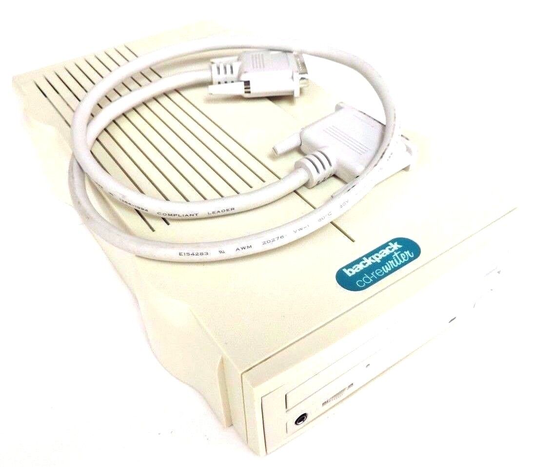 MICROSOLUTIONS MODEL 192100 BACKPACK CD-REWRITER 80114