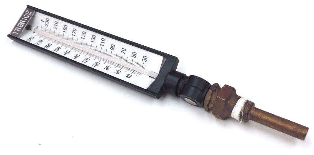 TRERICE INDUSTRIAL THERMOMETER 28-240 DEGREES F