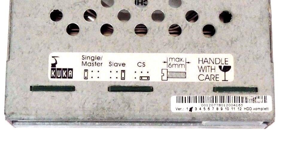 KUKA 00120778012004165 HDD VER. 2 HARD DRIVE