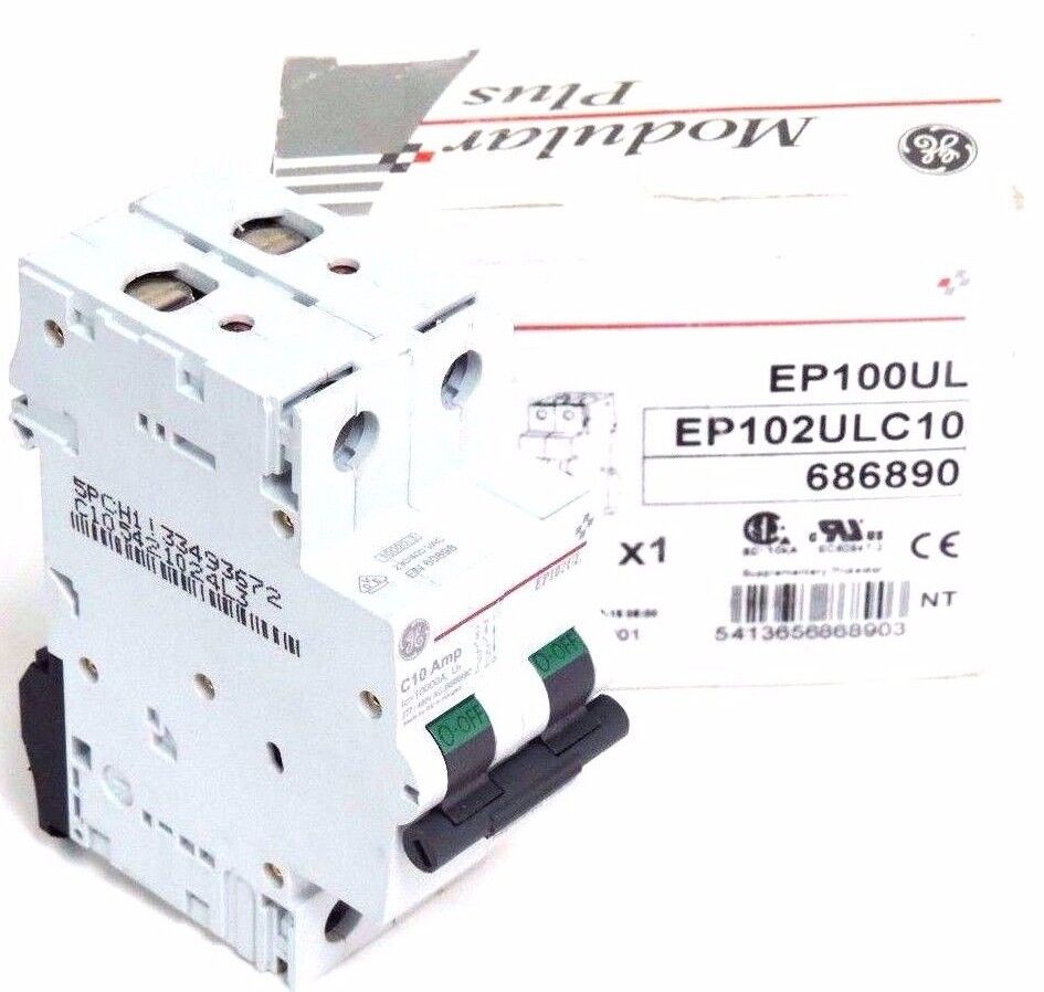 NIB GENERAL ELECTRIC EP102ULC10 CIRCUIT BREAKER 10000A, 277/480VAC, 686890