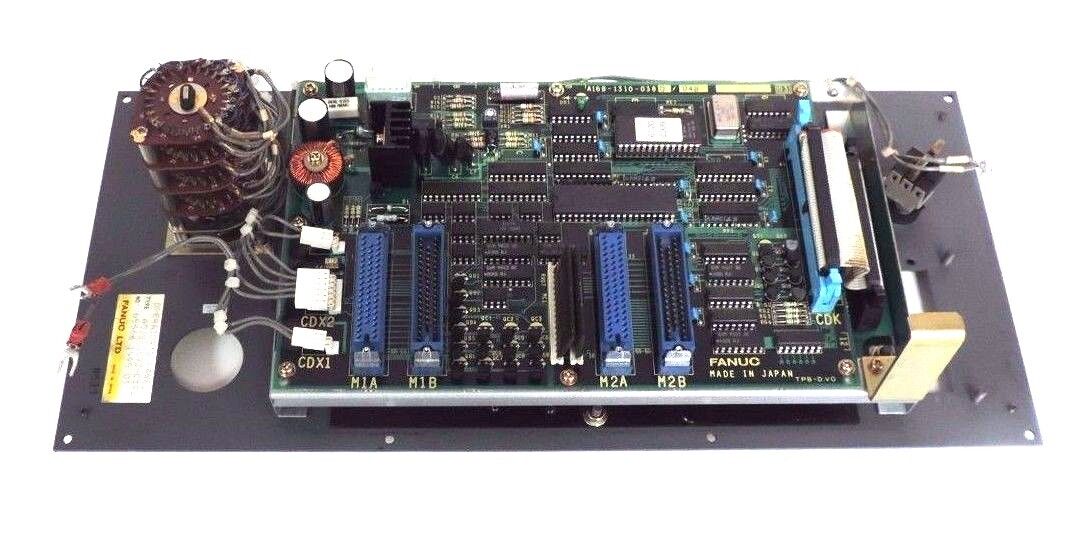 FANUC A02B-0092-C141 OPERATOR'S PANEL W/ A16B-1310-0380/04B BOARD, A02B0092C141