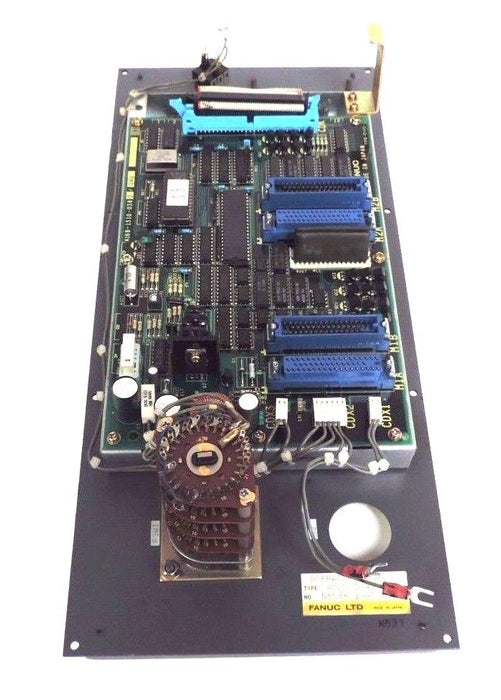 FANUC A02B-0092-C141 OPERATOR'S PANEL W/ A16B-1310-0380/04B BOARD, A02B0092C141