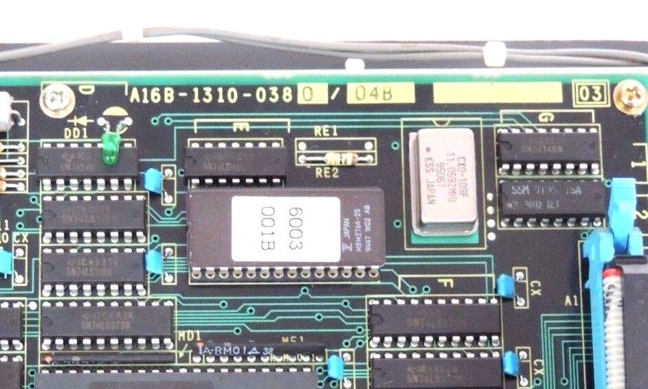 FANUC A02B-0092-C141 OPERATOR'S PANEL W/ A16B-1310-0380/04B BOARD, A02B0092C141