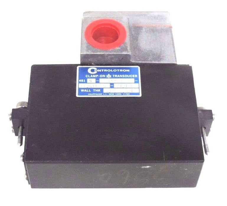 NEW CONTROLOTRON 481N-CS8.02-EP3G116-B-21918B CLAMP-ON TRANSDUCER .305/.340IN.