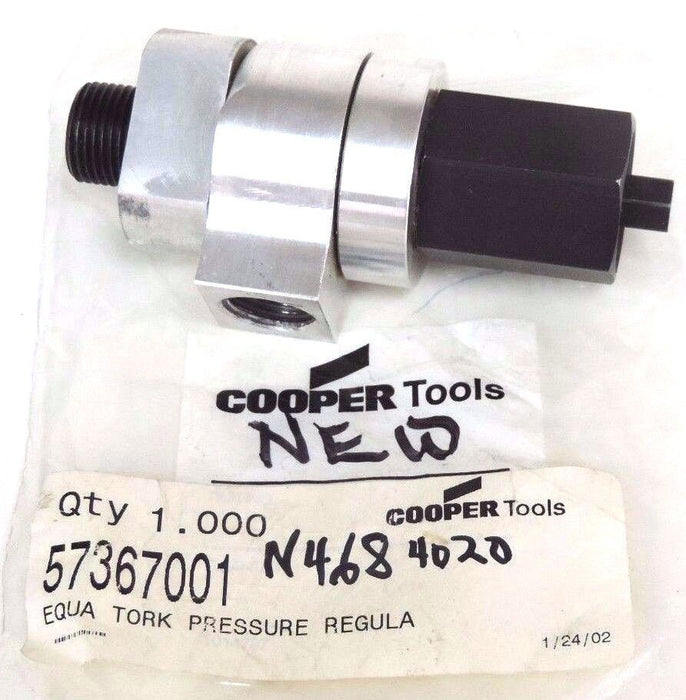 NEW COOPER TOOLS 57367001 EQUA TORK PRESSURE REGULATOR