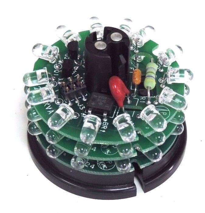 NEW TELEMECANIQUE XVAD341C024 RED LED LAMP CLUSTER FOR STACK LIGHT 24V, 3W