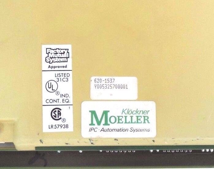 KLOCKNER MOELLER HONEYWELL IPC 620-1537 PROCESSOR 4K, 620-15, VR. 2.0, 6201537