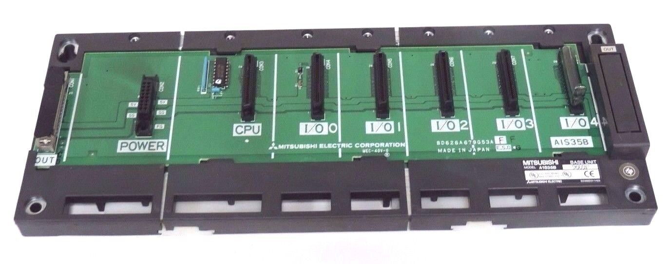 MITSUBISHI A1S35B RACK MODULE 5-SLOT