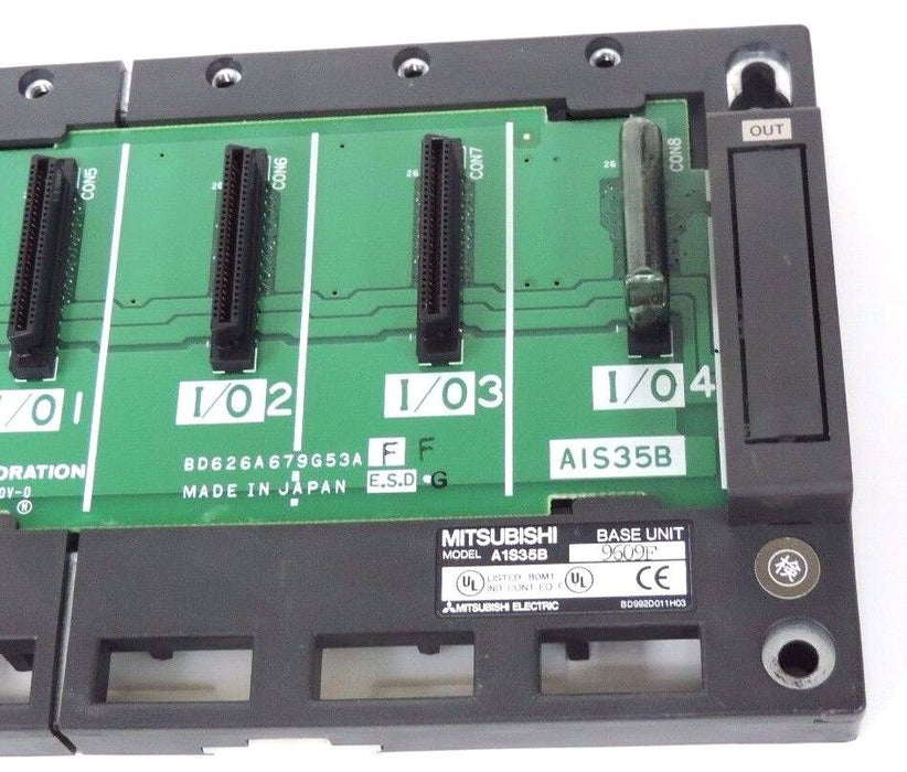 MITSUBISHI A1S35B RACK MODULE 5-SLOT