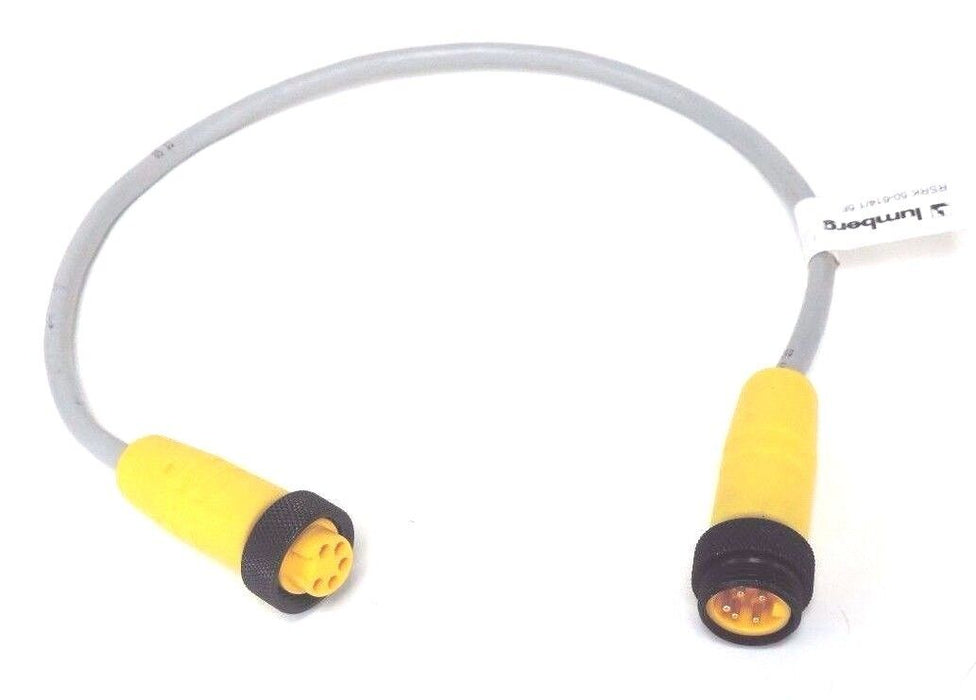 NEW LUMBERG RSRK 50-614/1.5F CABLE ASSEMBLY RSRK5061415F