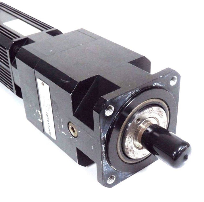 LUST PSM-N3-20R84-112 SERVO MOTOR W/ NEUGART PL90S/OP2/OP6 GEAR BOX 1:15 PL90S
