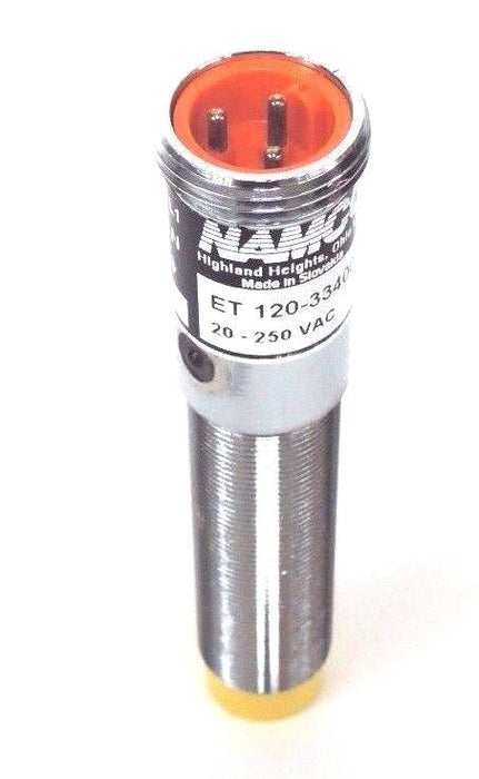 NEW NAMCO ET120-33400 PROXIMITY SWITCH ET12033400, 20-250 VAC, 400mA